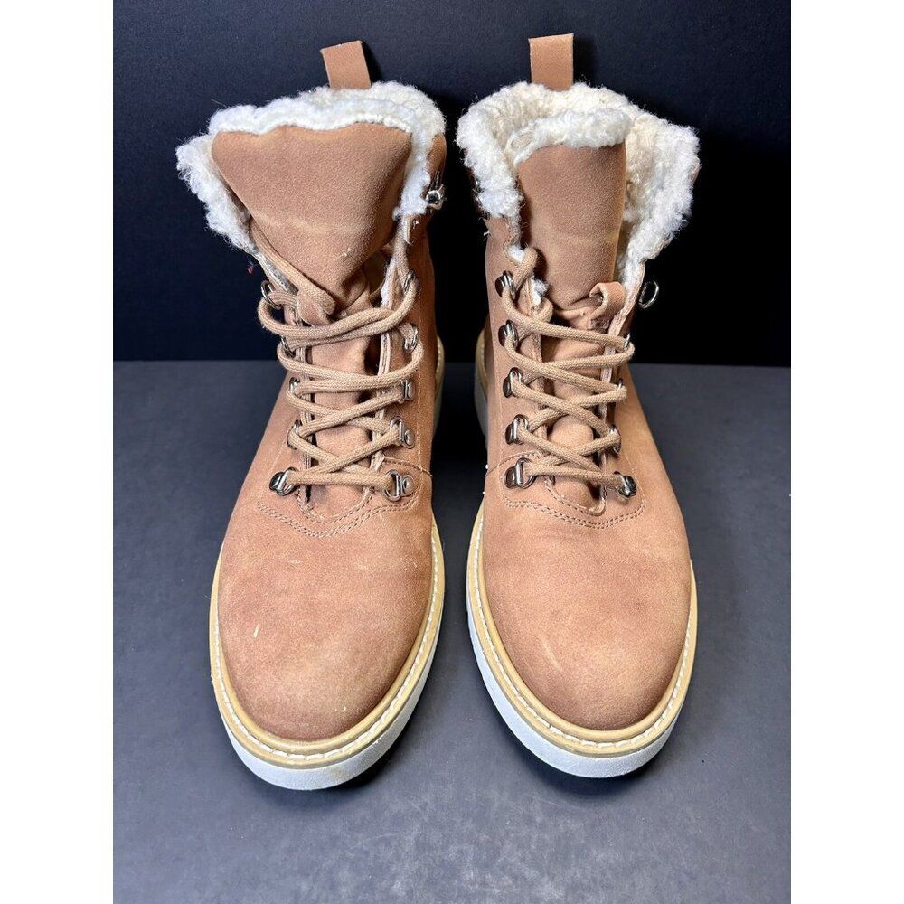 Aldo Brenadia Philippes Hiking Boot In Tan Size 7.5 Read Description
